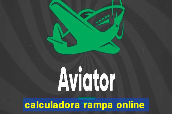 calculadora rampa online